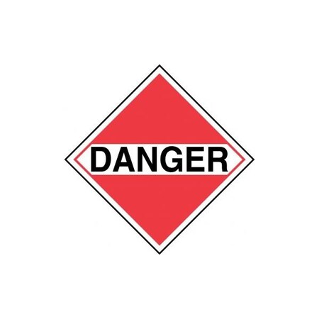 Accuform TDG PLACARD DANGER 273MM X 273MM 10 TCP951MG25 TCP951MG25